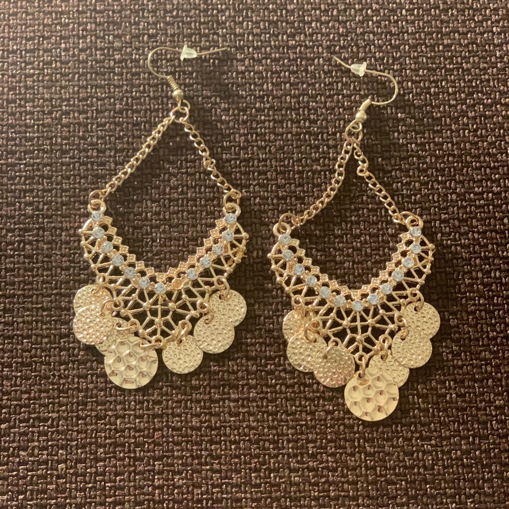 Beautiful Gold Earrings